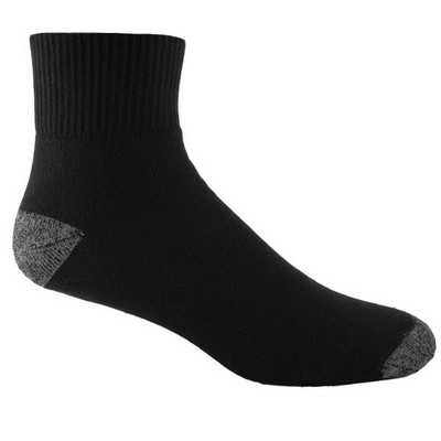 Full Cushion Quarter Top Socks (Blank)